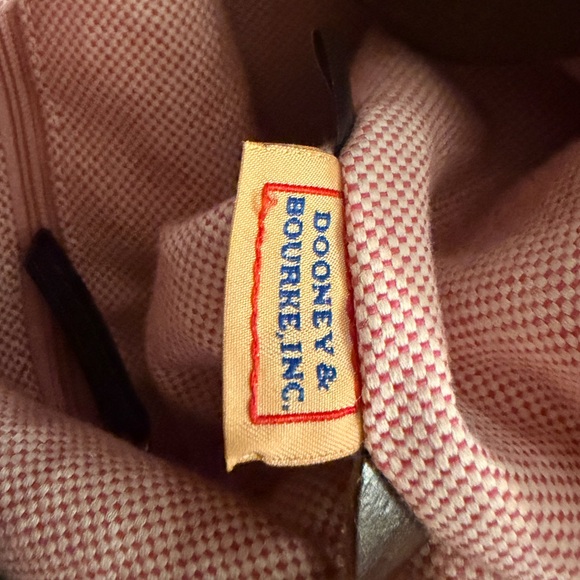 Vintage USA Dooney & Bourke Brown Suede Bucket Bag Purse Snap Bucket Shoulder - Picture 7 of 10